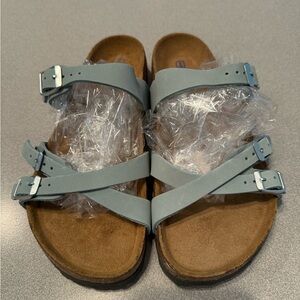 Birkenstock Franca Soft footbed Nubuck Leather Size 7-7.5